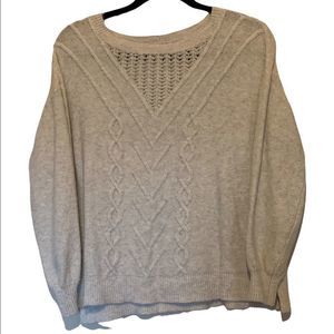 Lucky Brand Pullover Sweater With Detailing